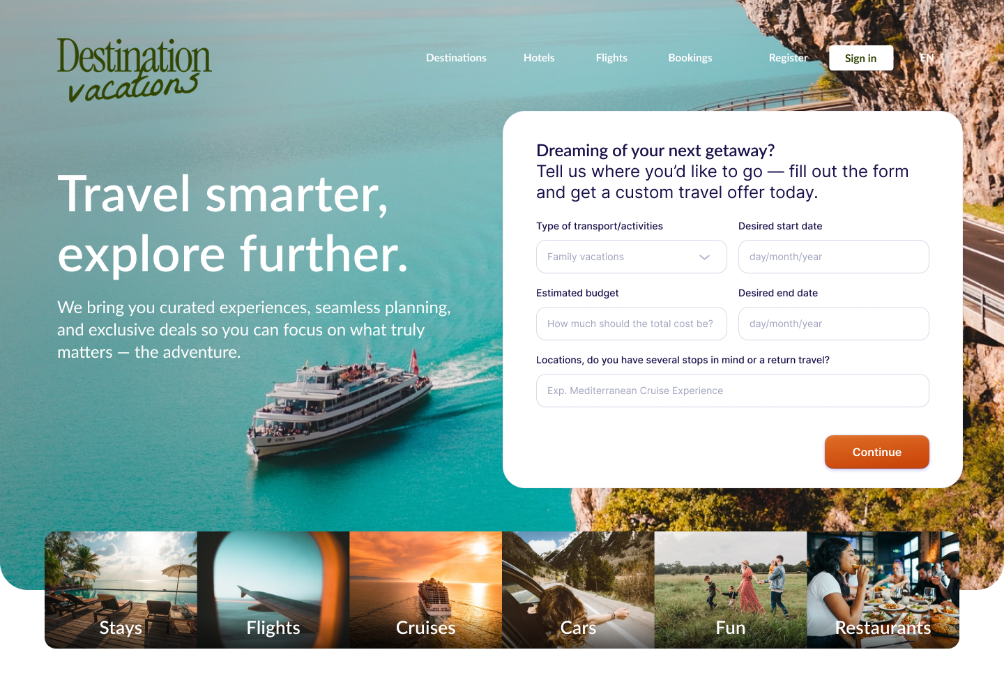 Pantalla de leadgen 2