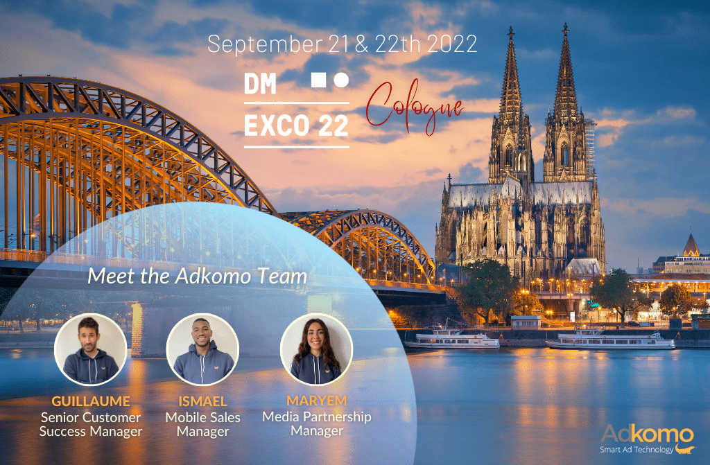 Meet Adkomo at DMEXCO 2022!
