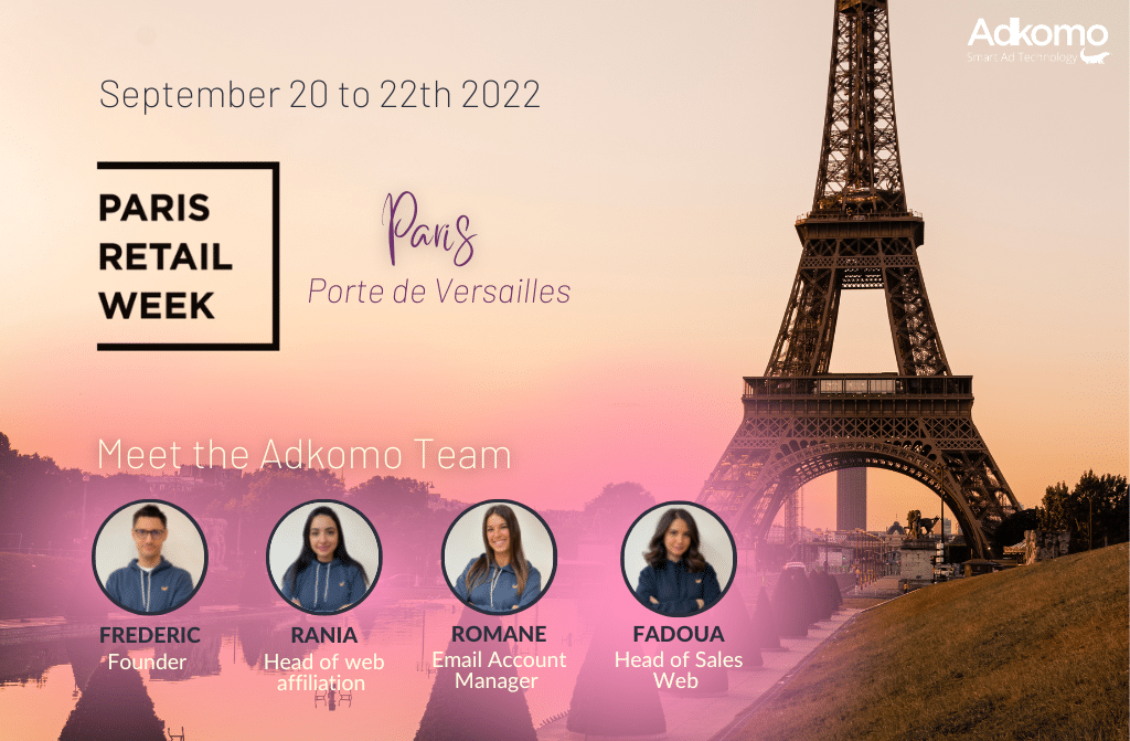 Meet Adkomo at PARIS RETAIL WEEK 2022!